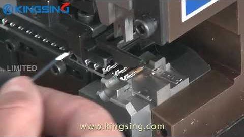 Electric Terminal Crimping Machine