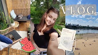 Weekly vlog: wiosna na talerzu, balkon w kwiatach, japońska lektura
