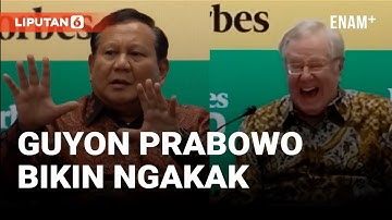 Kocak! Guyon Presiden Prabowo Bikin Ngakak I Liputan6