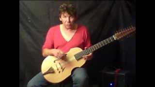 jo guitare, la guitare banjo nylon 18 cordes de philippe berne