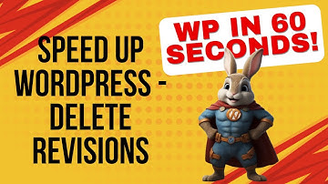 Speed Up WordPress Website - Delete Revisions Method