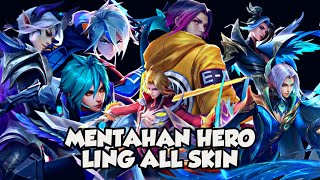 Mentahan hero ml no background | Ling All skin png pack. Mobile legends