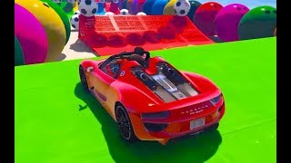 superhero car racing stunts limits ; Android gameplay #1 screenshot 3