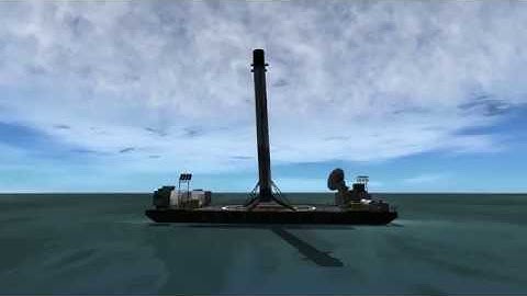 Kerbal Space Program: Droneship Landing