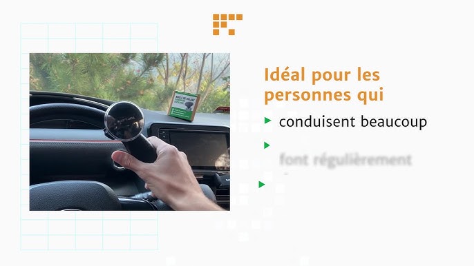 Boutique Handynamic : la boule au volant amovible pour une conduite et des  manœuvres facilitées 