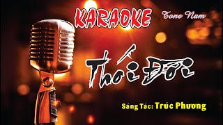 Thói Đời _ Tone Nam Cm  Karaoke Lâm Hiền