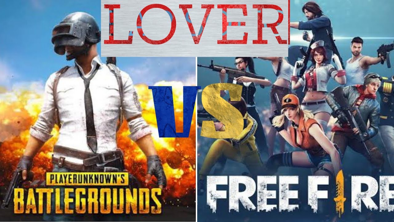 Free Fire Lover Vs Pubg Lover Song Game Triangle Youtube