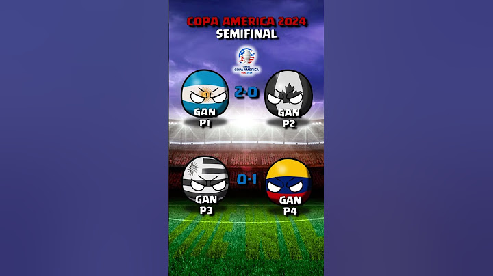 SEMIFINAL: URUGUAY vs COLOMBIA| COPA AMÉRICA 2024 countryballs
