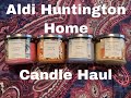 Aldi Huntington Home 3 Wick Bath & Body Works Candle DUPE haul