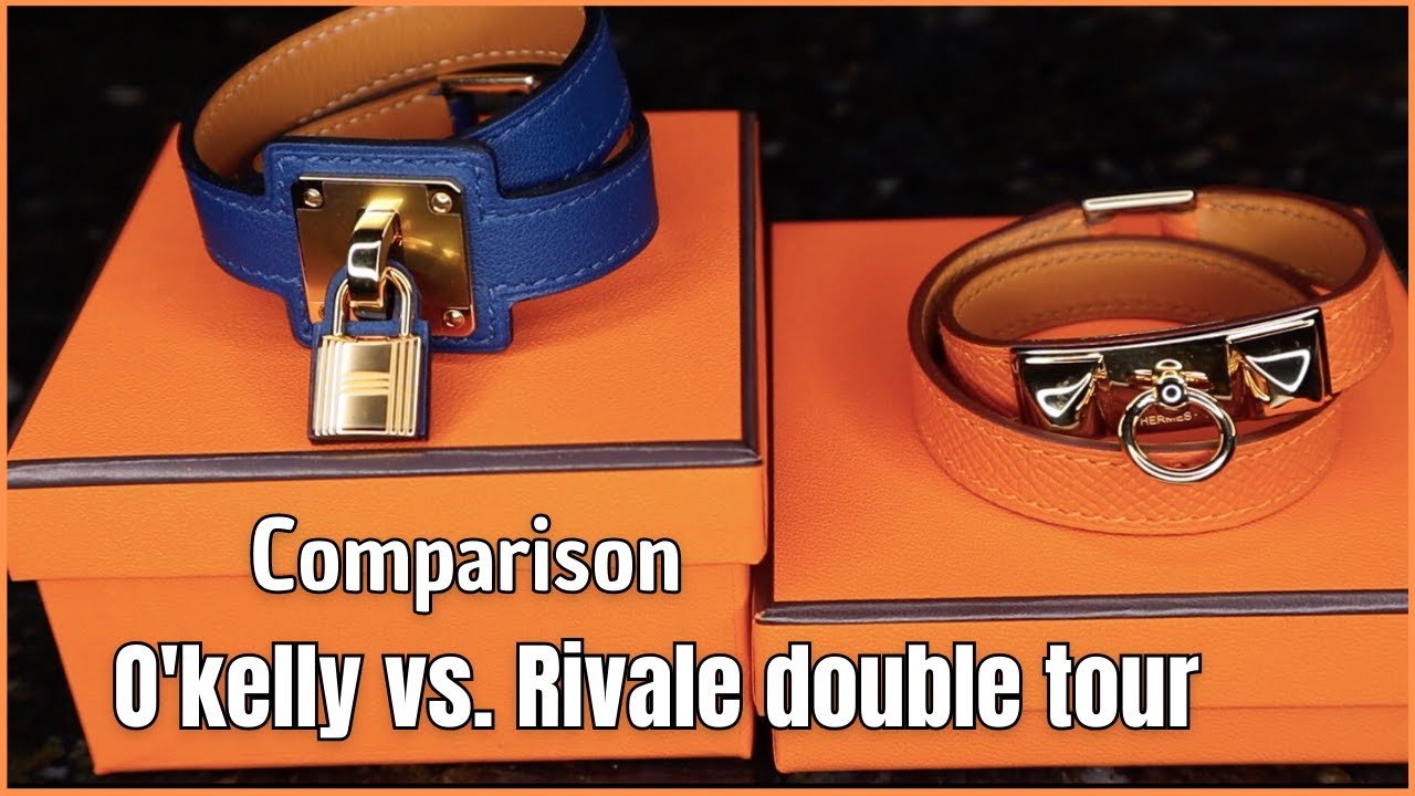 HERMES RIVALE DOUBLE TOUR VS. O' KELLY BRACELET COMPARISON WITH MOD SHOT *MUST WATCH*