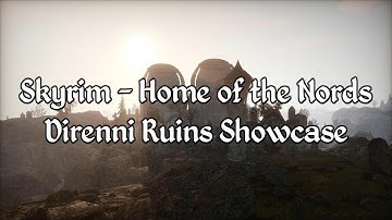 Skyrim - Direnni Ruins Showcase - A Morrowind Mod