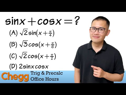 Sin X Cos X Vertical Asymptote Vs Hole Inverse Of Ax B Cx D Chegg Precalculus Office Hour