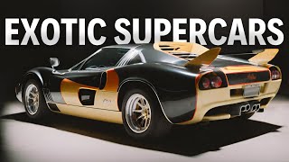 7 EXOTIC SUPERCARS You’ve Probably Never Heard Of