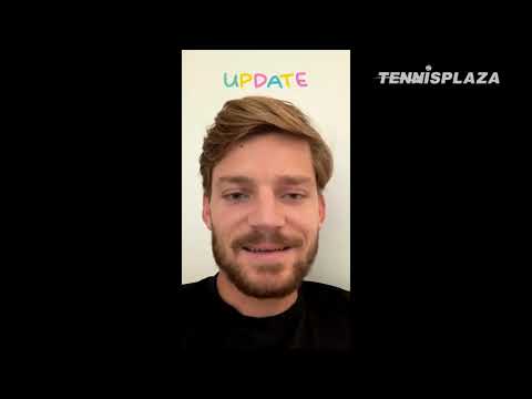 David Goffin gives an update on COVID-19