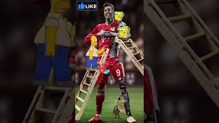 😳 Spongebobs made Lewandowski robot #memes #simpsons #anime #lewandowski #spongebob #ai