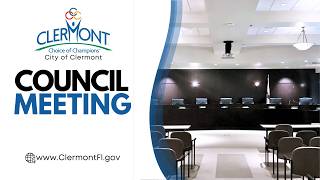 City of Clermont Council Meeting  March 24th, 2026