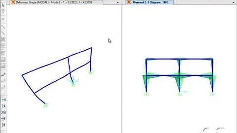 SAP2000   11 Modal Time History Analysis  Watch & Learn