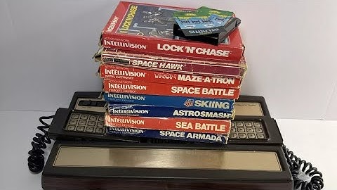 1979 Intellivision Console Unboxing and Repair