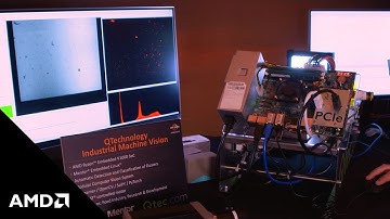 Qtec Machine Vision Technology Scanning Beer Powered by AMD