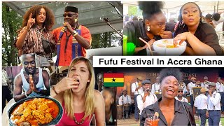 The Biggest FUFU Festival Celebration in Accra Ghana | Live Band Performance by Gyedu Blay Ambolley!