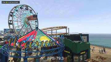 GTA V Benchmark (FPS)- XFX R9 390/ Very High Settings 1920x1080