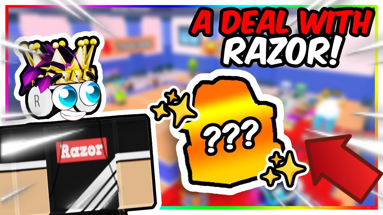 RazorFishGaming STOLE MY ADMIN PET In Roblox Arm Wrestle Simulator Maxresdefault