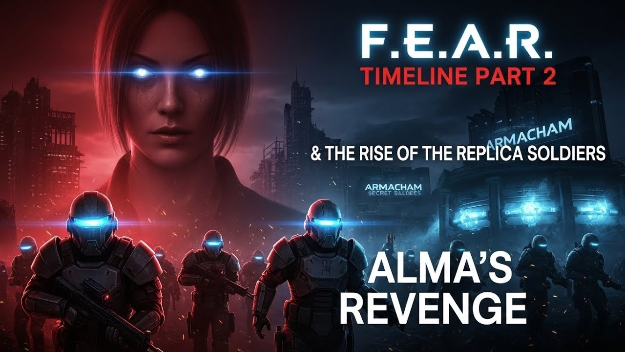 F.E.A.R. Timeline Part 2 Alma’s Revenge & The Rise of the Replica Soldiers