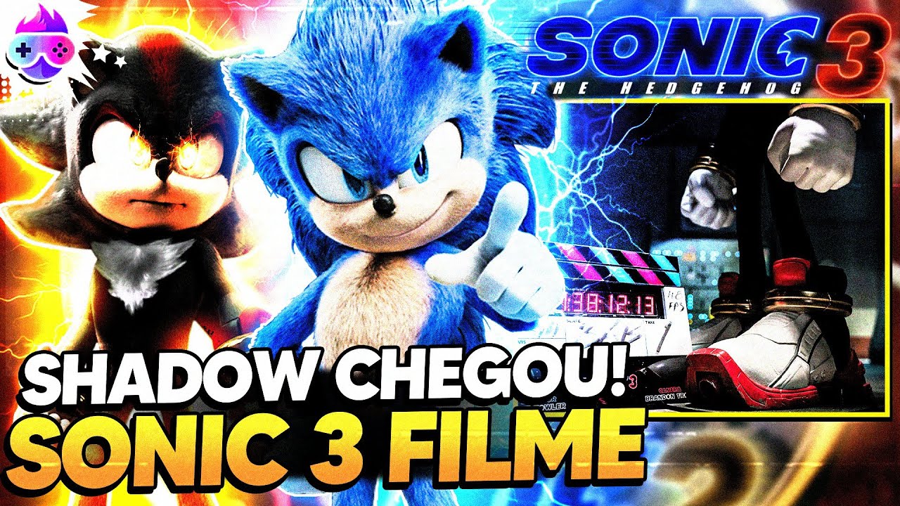 Sonic 3': imagem inédita do filme é revelada