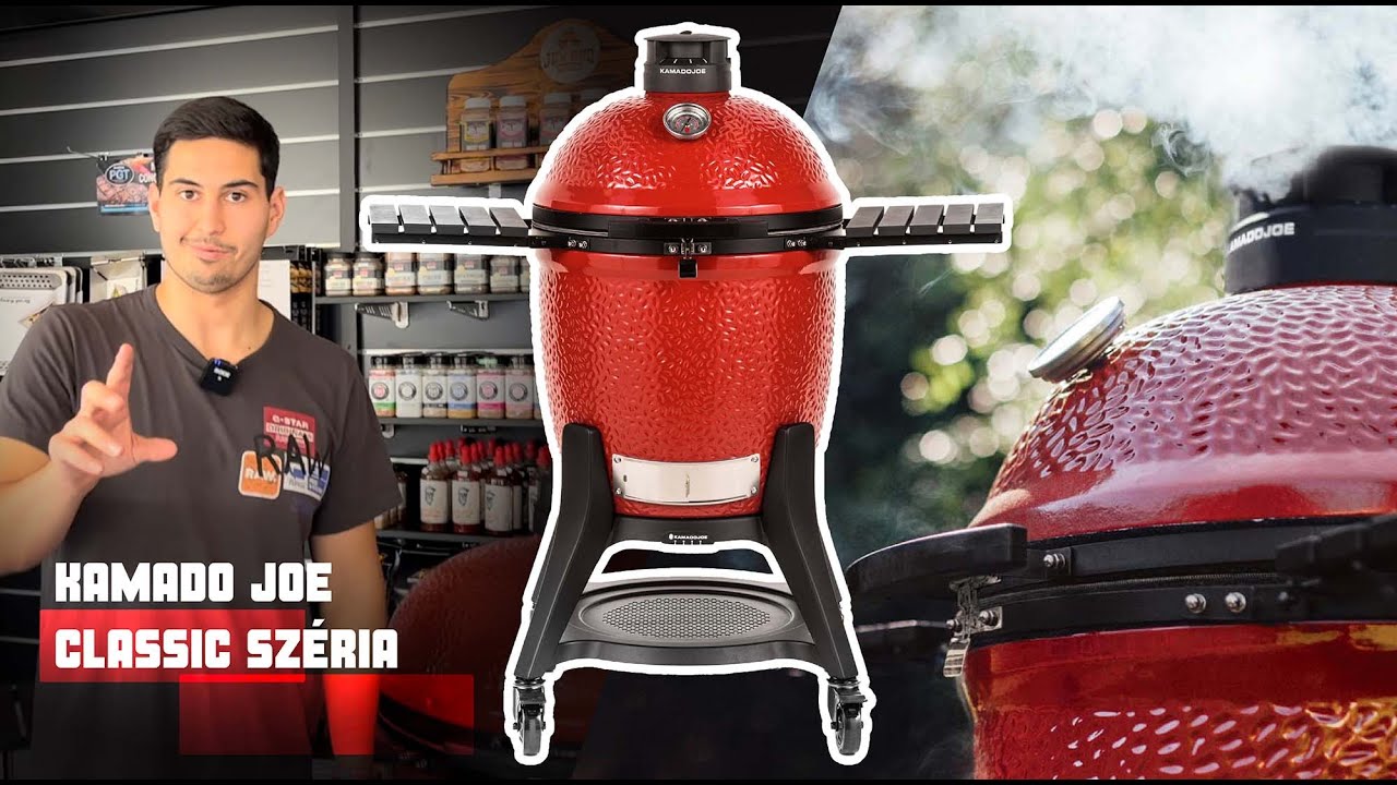 Kamado Joe faszenes grillek | Classic széria | Grillpláza.hu
