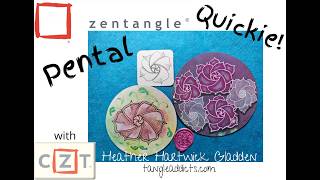 Pental | Zentangle® Quickie