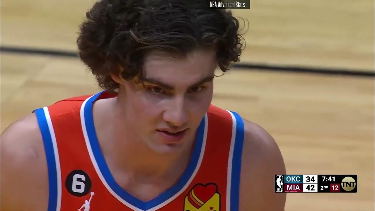 Josh Giddey 18 pts 15 reb 10 ast vs Miami Heat 20230110 YouTube