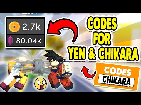 Anime Fighting Simulator - Roblox - a list of codes that can be used to get  chikara and yen in anime fighting simulator - maybe, you haven't used it  yet :)