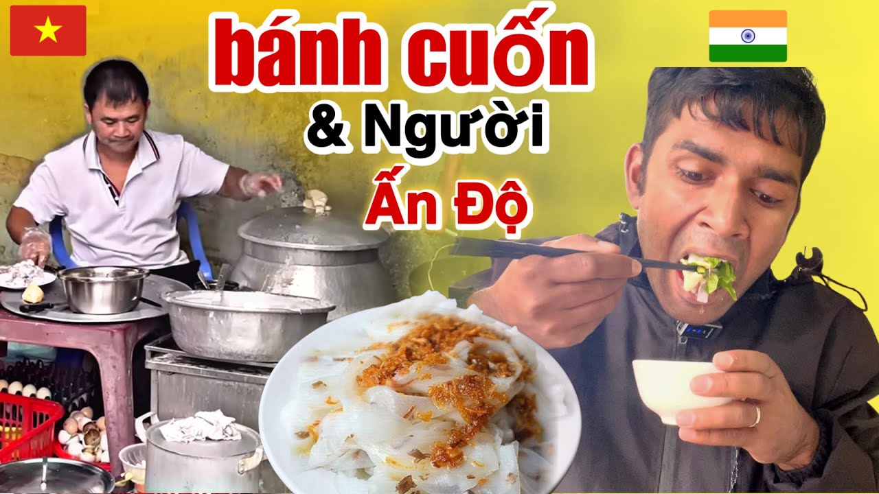 Người Ấn Độ lần đầu tiên thử đồ ăn đường phố Việt Nam | Ẩm thực đường phố Việt Nam 