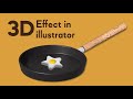 3d effects in illustrator  adobe illustrator tutorial