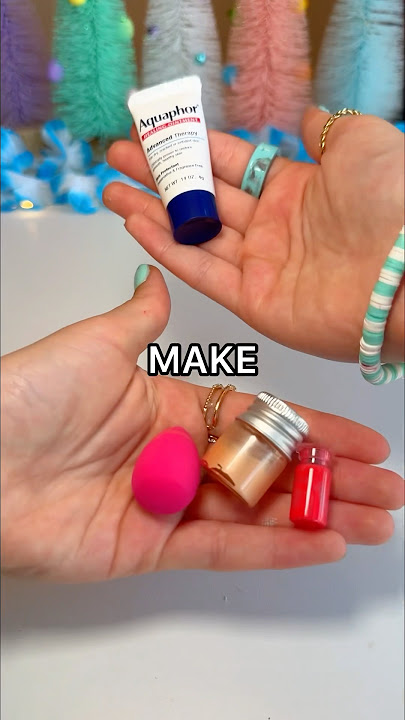 Membuat RIASAN MINI! 😱💄🪞 *tips kembali ke sekolah*