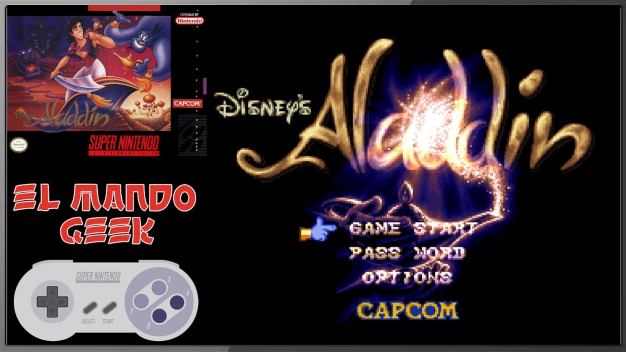 Aladdin (SNES - 1993) Full Walkthrough