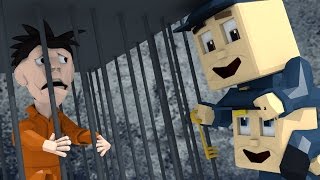 Minecraft | Who's Your Daddy Family? Baby Traps Dad in Jail! (Secret Prison Cell)