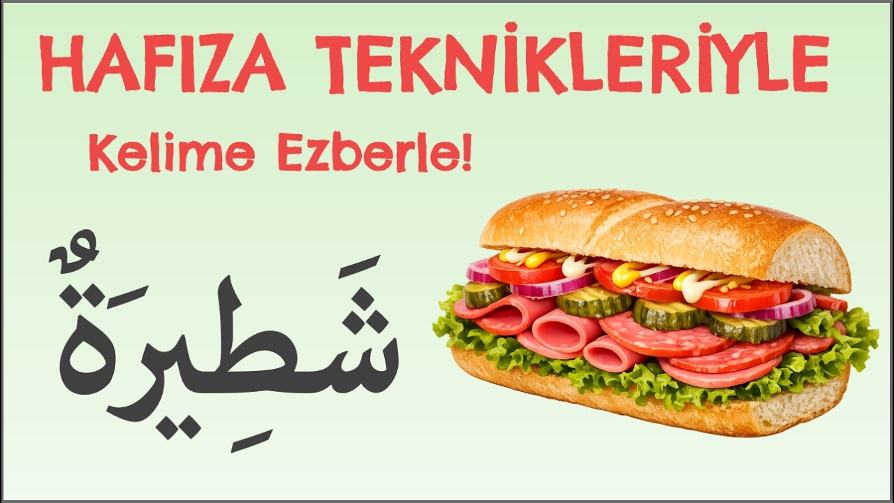 Arapça “İkiye Bölmek” = ŞETARA! Ekmek Arası Etimoloji 😄