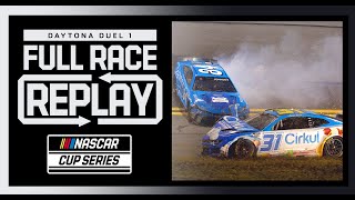 2024 NASCAR Bluegreen Vacations Duel 1 at DAYTONA | NASCAR Cup Series Full Race Replay