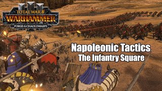 Total Tactics: The Napoleonic Infantry Square | Total War: Warhammer 3