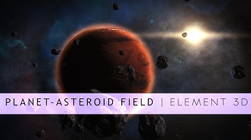 Asteroid Field- Element 3D Test