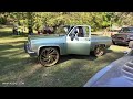Chevy Short Bed Truck on All Gold 30s