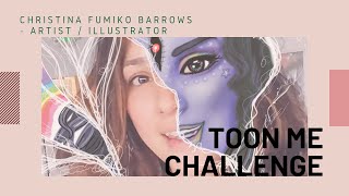 Toon me :D Drawn in Photoshop Portait Speed paint