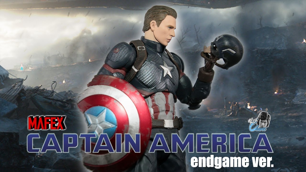 A Worthy Captain America?   Mafex No. Medicom Toys Captain America  Endgame Ver. Figure Review