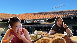 Trying Burma! Burma! Burmese Restaurant in Dublin, CA