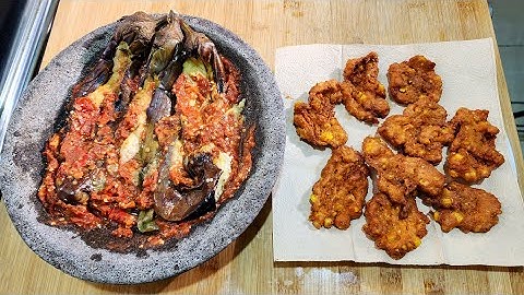Masak Buat Pak Suami, Terong Bakar Sambel Terasi dan Dadar Jagung #live