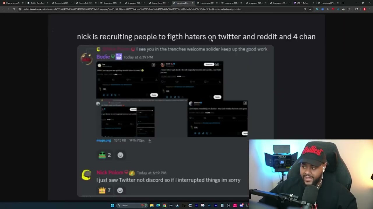 Henry Resilient shows how nmplol uses a soldier role on his discord to encourage his viewers to
