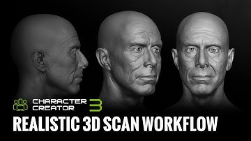 Character Creator 3 - 3D Scan Workflow: Turning Scanned Models to Fully-rigged Characters