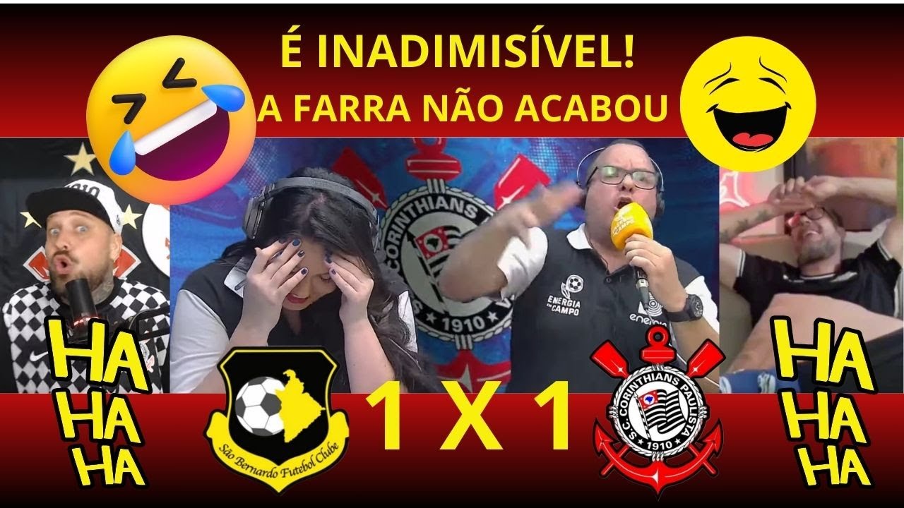 Vamos rir. São Bernardo 1 x 0 Corinthians - YouTube