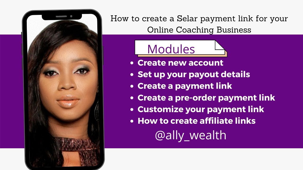 How to set up a paymentlink for your digital products with Selar - YouTube